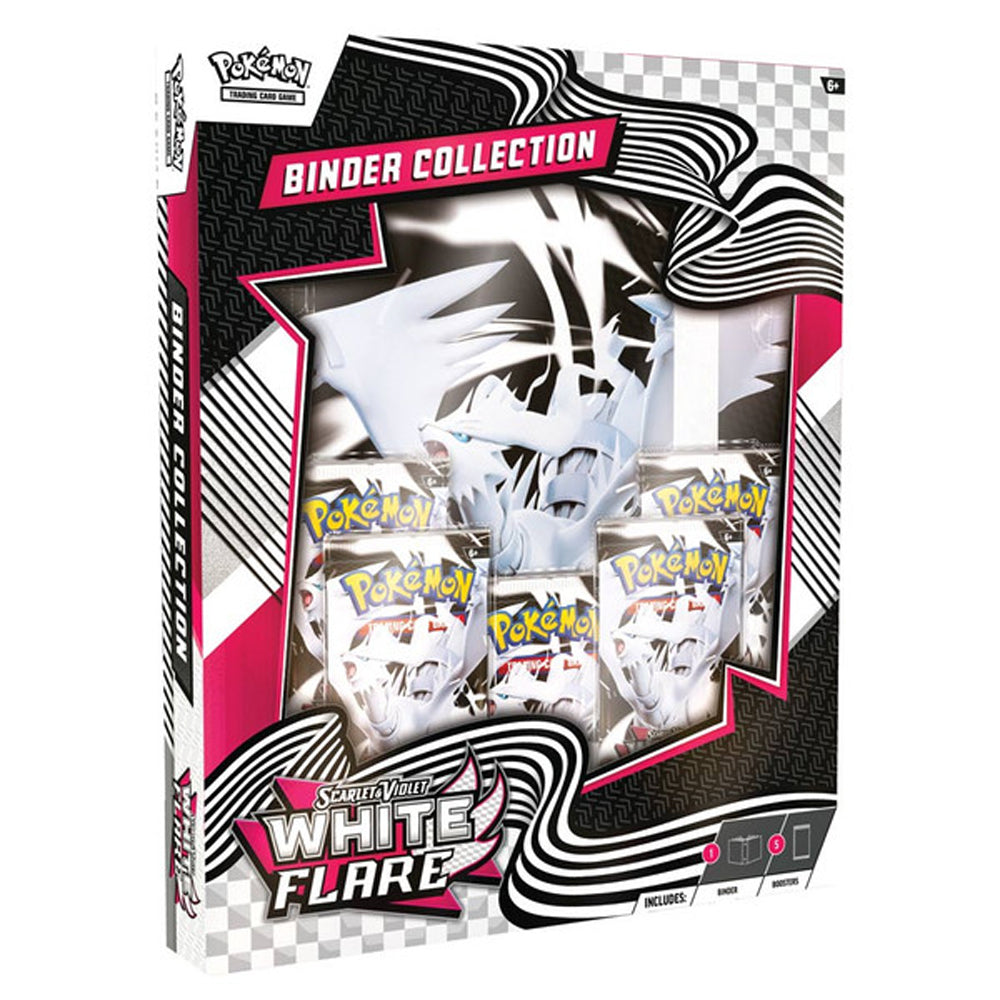 White Flare Binder Collection LIVE