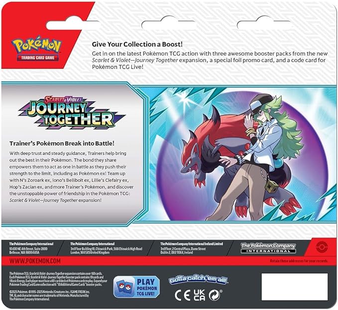 Journey Together Blister Pack LIVE
